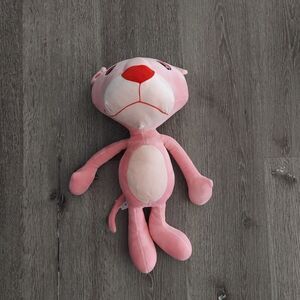Pink Panther Plush 18” Miniso Pillow Squishy Big Head